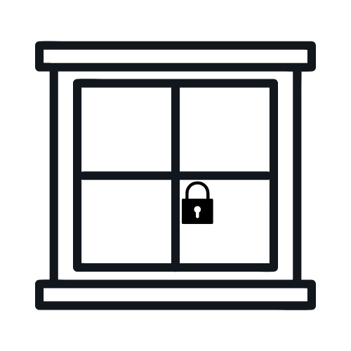 Window with padlock | window locks and how they imporove home security